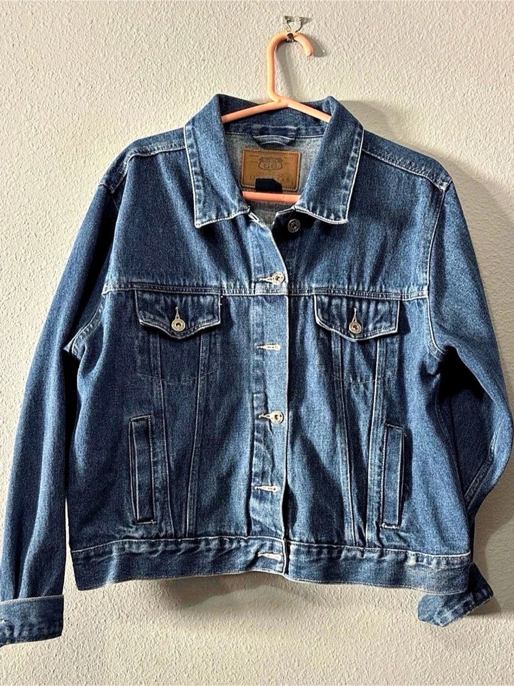 Route 66 Premium Jeanswear Denim Jacket Size XL Like New